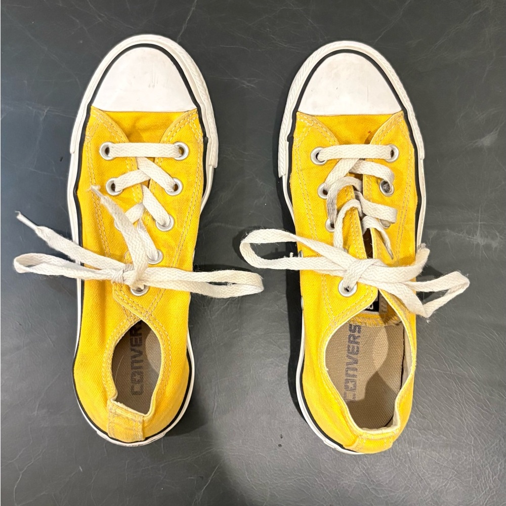 Converse All Star Bright Yellow Sneakers